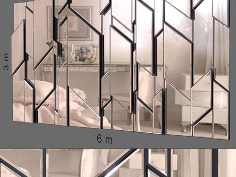  装饰墙 246.3d模型 