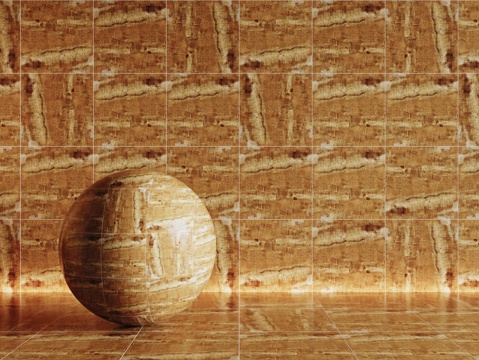  现代黄色瓷砖 厨房瓷砖 洗手间瓷砖 地砖 墙砖3d模型 