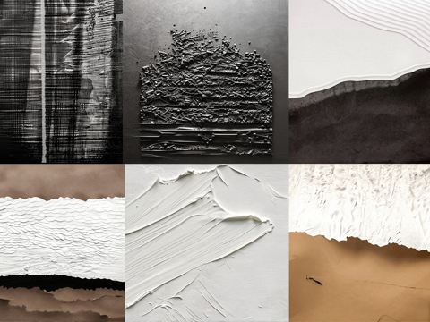 现代挂画su模型