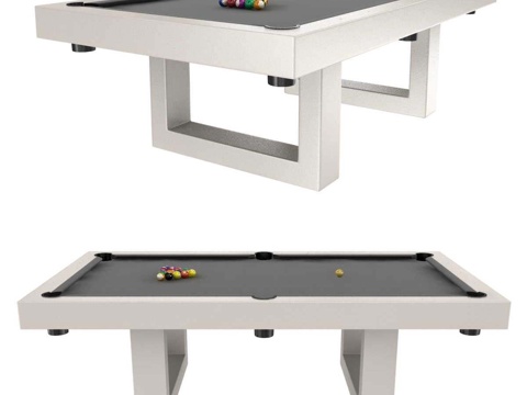  Century Billiards 定制SoHo户外台球桌3d模型 