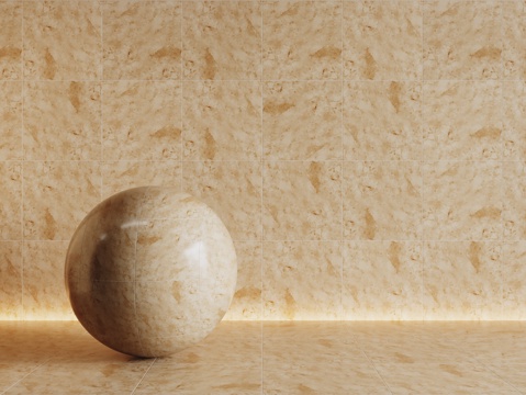  现代黄色瓷砖 厨房瓷砖 洗手间瓷砖 地砖 墙砖su模型 