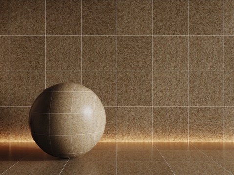  现代黄色瓷砖 厨房瓷砖 洗手间瓷砖 地砖 墙砖3d模型 