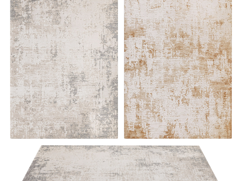  方形地毯3d模型 