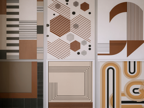 现代挂画su模型