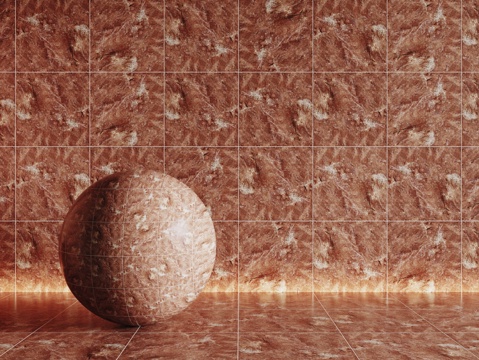  现代红色瓷砖 厨房瓷砖 洗手间瓷砖 地砖 墙砖3d模型 