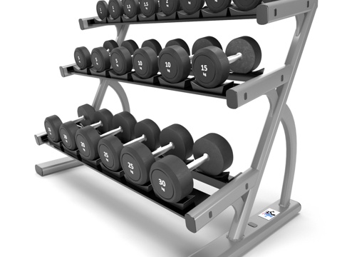  健身器材-健身-健美套装-033d模型 