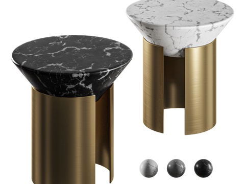  HC28 Cosmo CONE 咖啡桌3d模型 