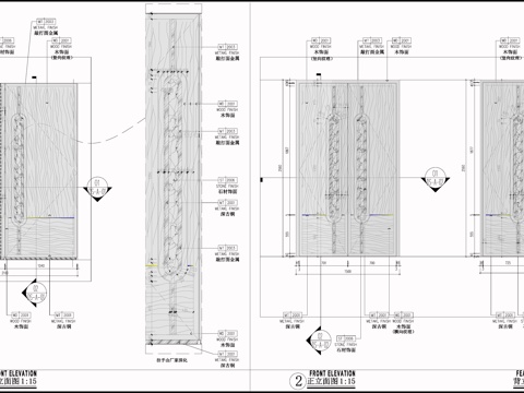  新中式大门 双开门 平开门 入户门 门节点cad施工图cad施工图 
