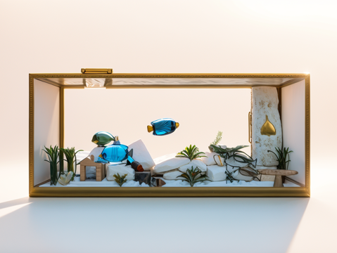  家居玩具摆件办公器材设备su模型 