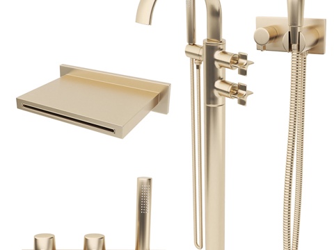  Armani Roca龙头套装_33d模型 