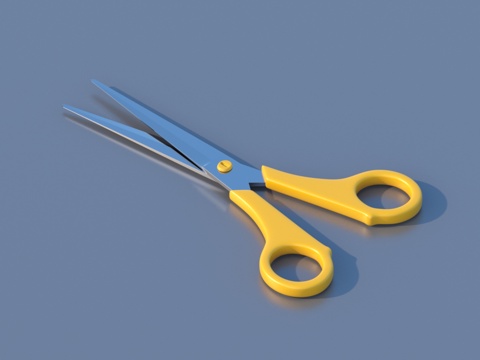  剪刀 工具 生活用品3d模型 