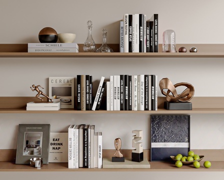  现代装饰摆件3d模型 