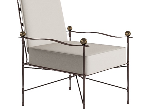  阿马尔菲可调链条靠背休闲椅_Janus Et3d模型 