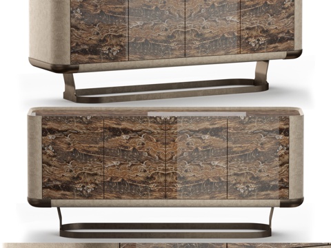  Longhi Concord 边柜 053d模型 