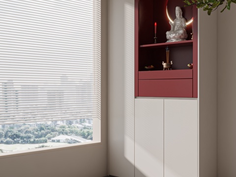 佛龛柜免费3d模型