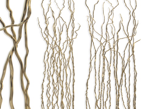  Serip卤素落地灯3d模型 