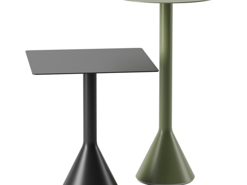  Hay品牌帕利萨德锥形桌3d模型 