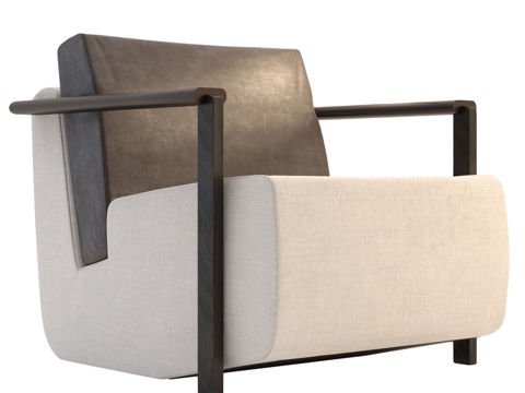  查尔斯·卡尔帕基安 - 弗兰克扶手椅3d模型 