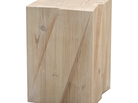  边几角几3d模型 