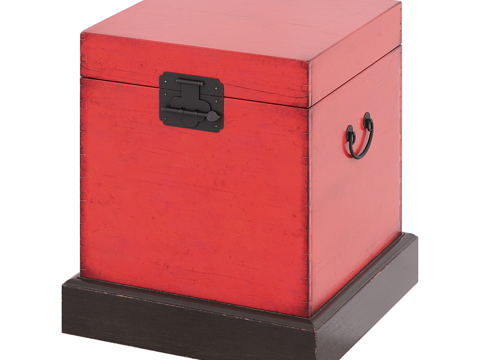  边几方几3d模型 