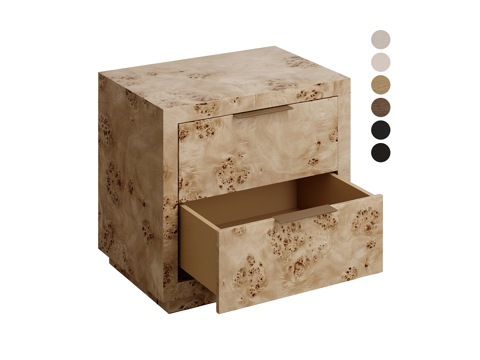  现代床头柜3d模型 