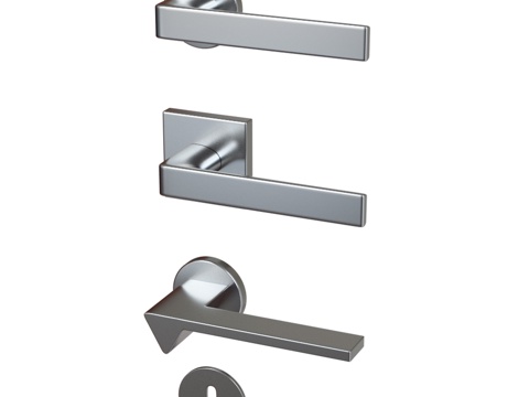  COLOMBO门把手3d模型 