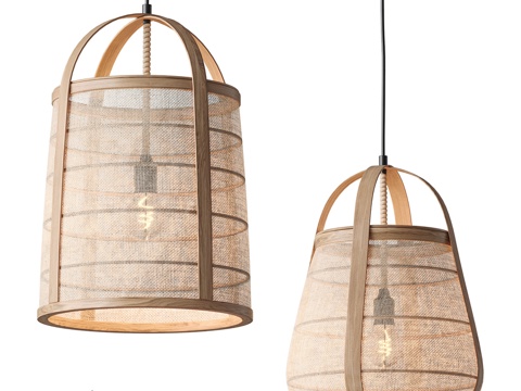  雅辛托吊灯 La Redoute3d模型 