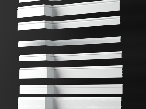  踢脚线系列 - Orac Decor p.13d模型 