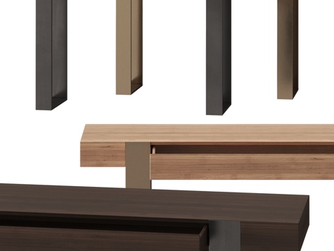  Laskasas Village 边几3d模型 