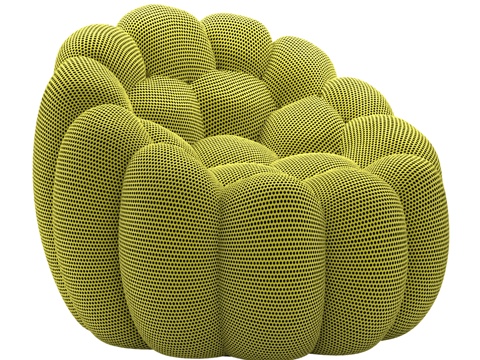  Bubble 旋转扶手椅3d模型 