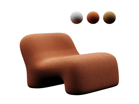  现代沙发懒人沙发3d模型 