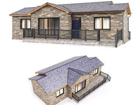  温馨小屋3d模型 