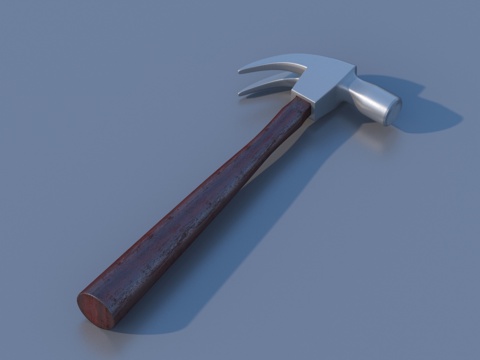  铁锤 锤子 五金工具3d模型 