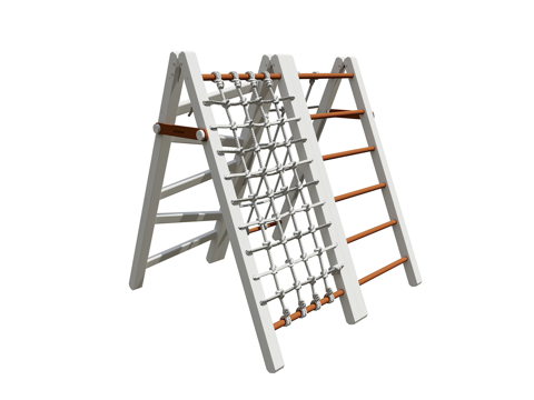  现代攀爬架攀爬网游乐设施3d模型 