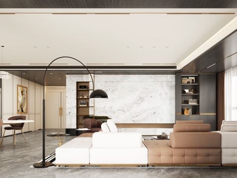  现代意式3d模型 