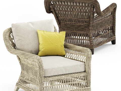  Janus et Cie 凉亭休闲椅3d模型 