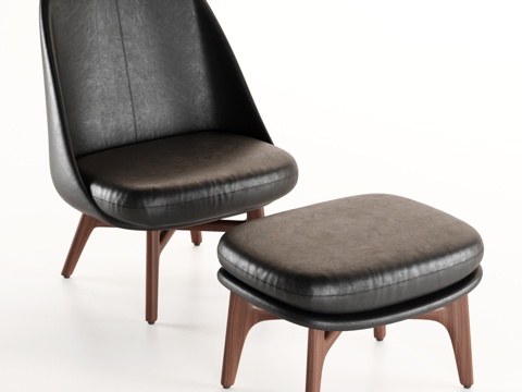  德拉埃斯帕达单人休闲椅3d模型 