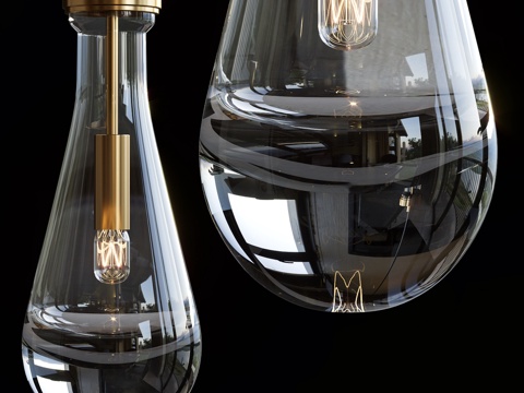  兰帕特龙梅兰妮灯具3d模型 