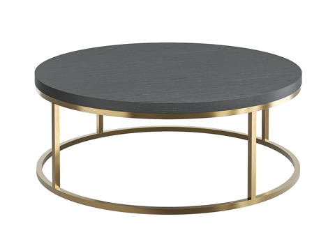  现代简约轻奢茶几 茶几 简约茶几 圆形茶几 木质茶几 轻奢茶3d模型 