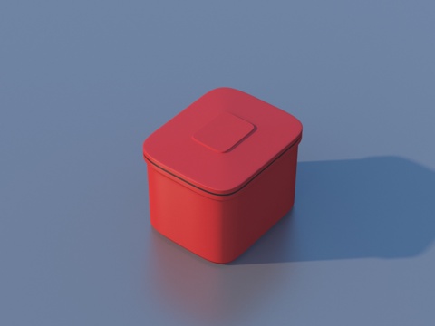  收纳筐 工具箱3d模型 