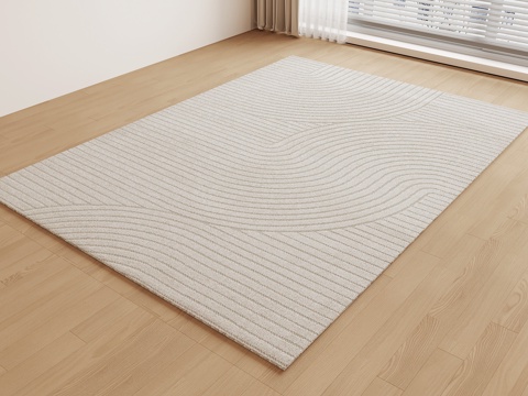 现代意式地毯su模型