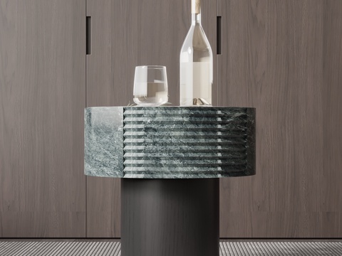  意式边几3d模型 