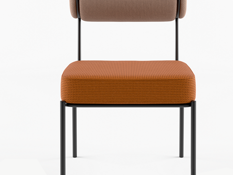  现代简约单人椅子 单人椅子 凳子 简约椅子 休闲椅子 凳子3d模型 