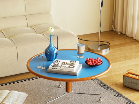  茶几 小茶几 摆件 包豪斯3d模型 