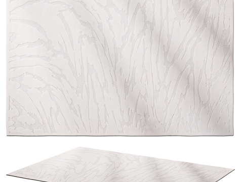  方形地毯3d模型 