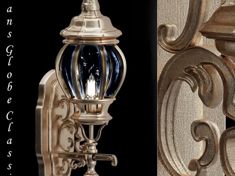  透光地球仪3d模型 