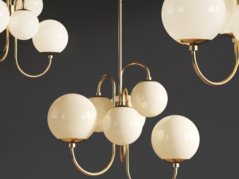  Pelle鹅颈吊灯（West Elm）3d模型 