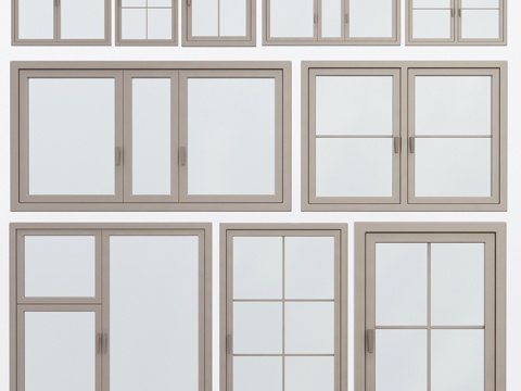  窗饰系列7号3d模型 