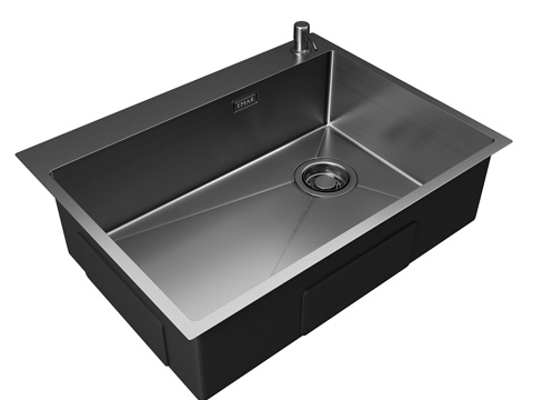  现代简约洗菜盆 洗菜盆3d模型 
