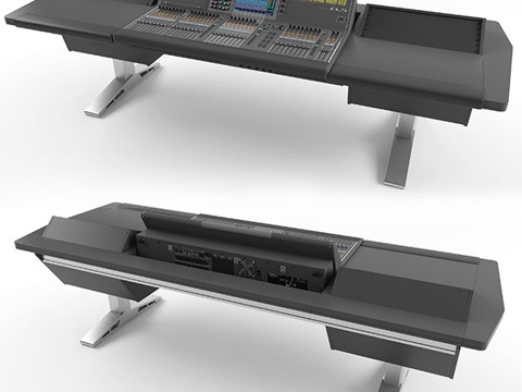  雅马哈数字调音台CL53d模型 